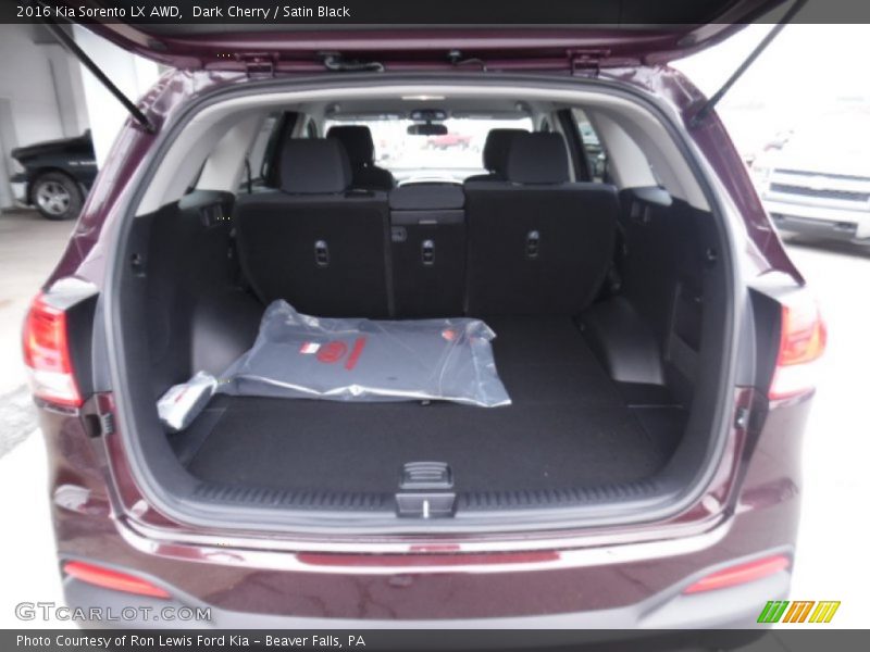 Dark Cherry / Satin Black 2016 Kia Sorento LX AWD