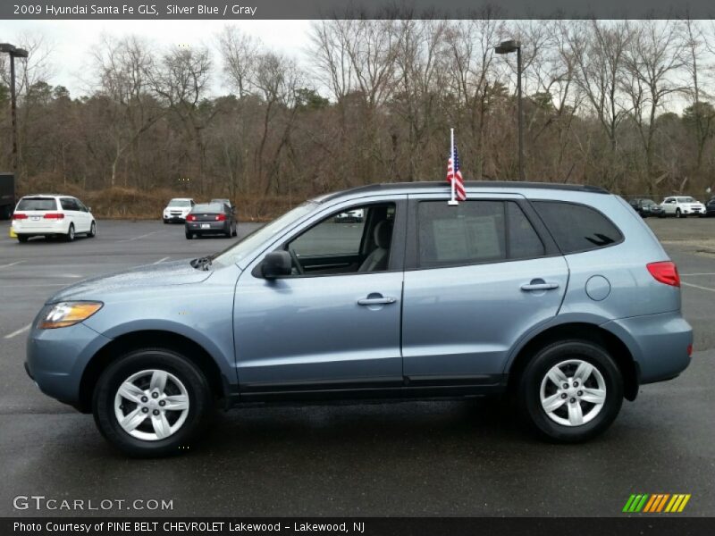  2009 Santa Fe GLS Silver Blue