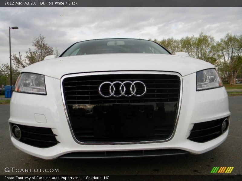 Ibis White / Black 2012 Audi A3 2.0 TDI