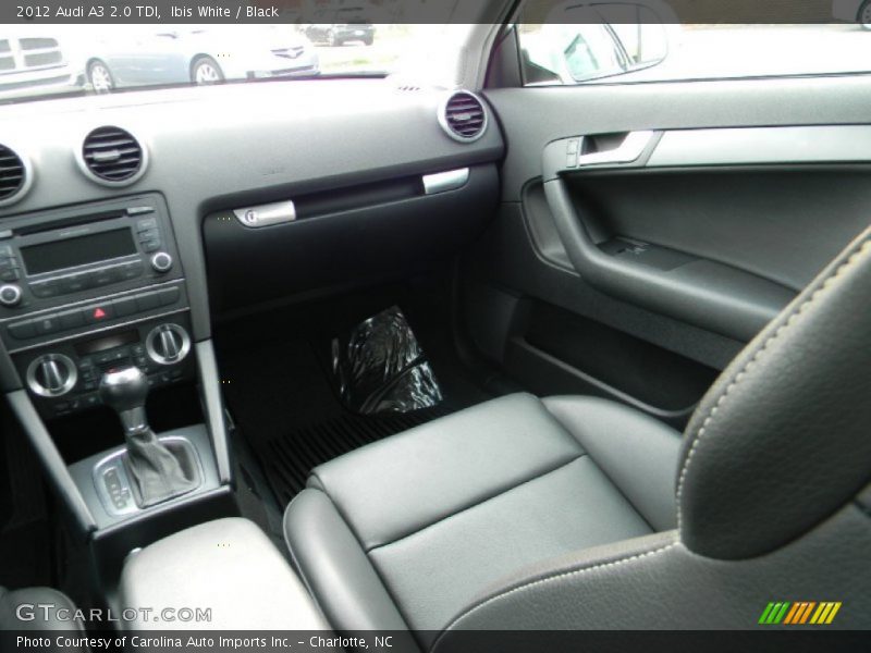 Ibis White / Black 2012 Audi A3 2.0 TDI