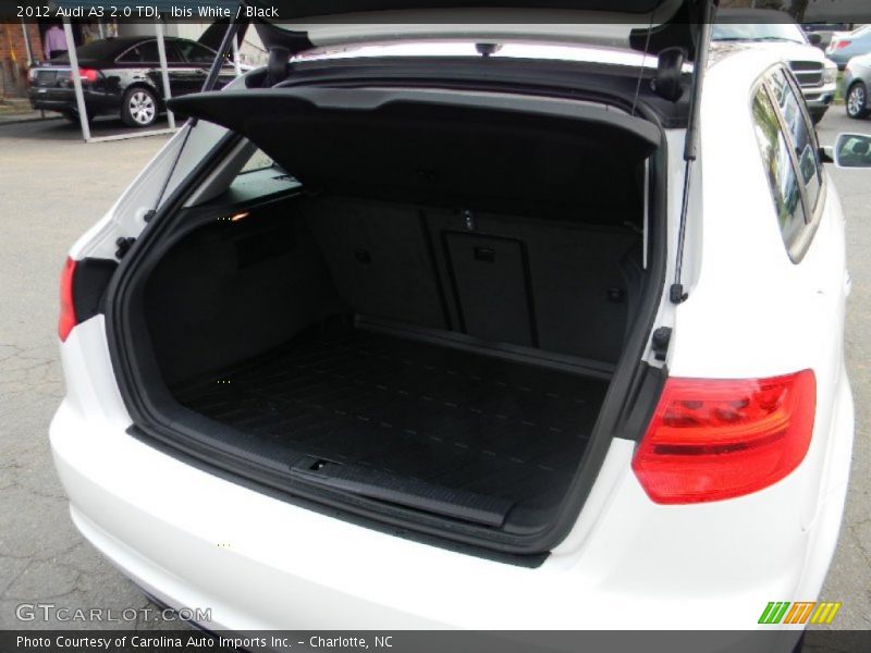 Ibis White / Black 2012 Audi A3 2.0 TDI