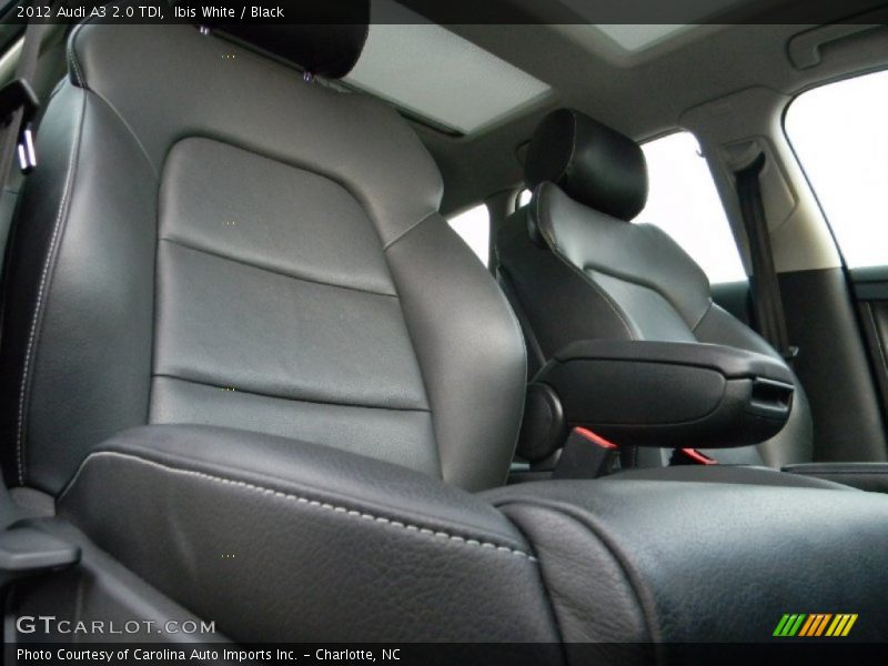 Ibis White / Black 2012 Audi A3 2.0 TDI
