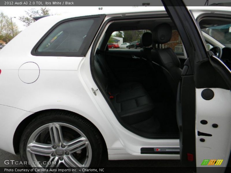 Ibis White / Black 2012 Audi A3 2.0 TDI