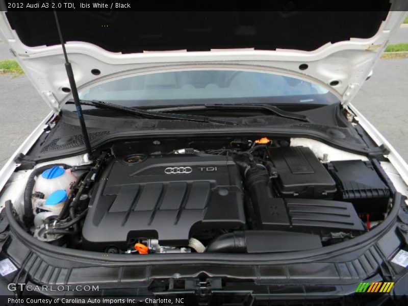  2012 A3 2.0 TDI Engine - 2.0 Liter TDI Turbocharged DOHC 16-Valve Turbo-Diesel 4 Cylinder