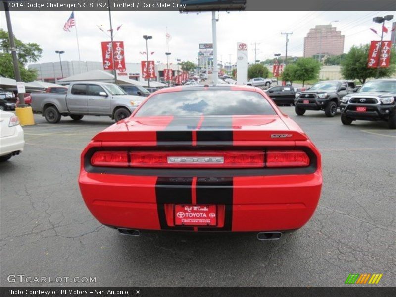 TorRed / Dark Slate Gray 2014 Dodge Challenger SRT8 392