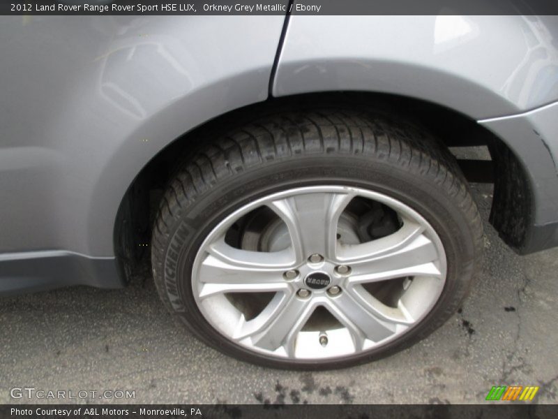 Orkney Grey Metallic / Ebony 2012 Land Rover Range Rover Sport HSE LUX