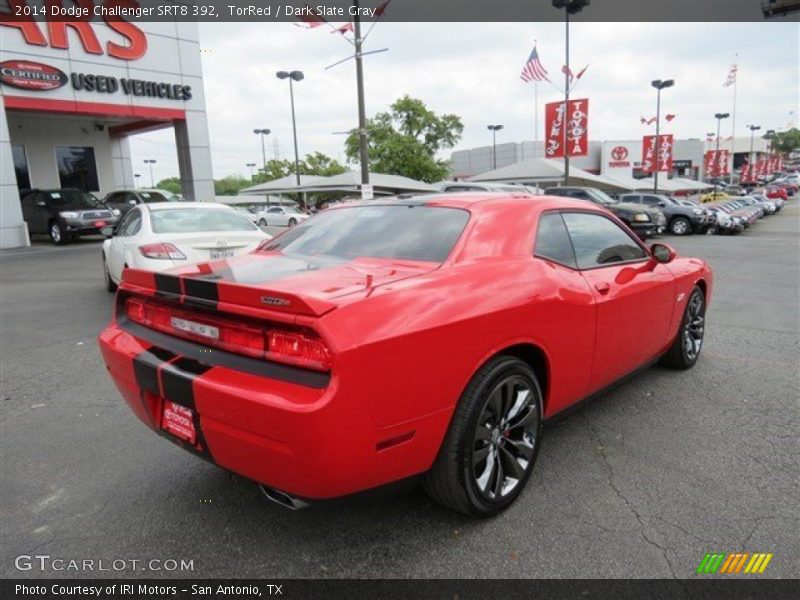 TorRed / Dark Slate Gray 2014 Dodge Challenger SRT8 392
