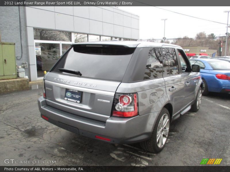 Orkney Grey Metallic / Ebony 2012 Land Rover Range Rover Sport HSE LUX