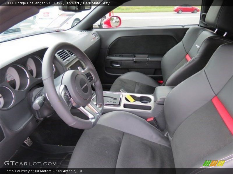 TorRed / Dark Slate Gray 2014 Dodge Challenger SRT8 392