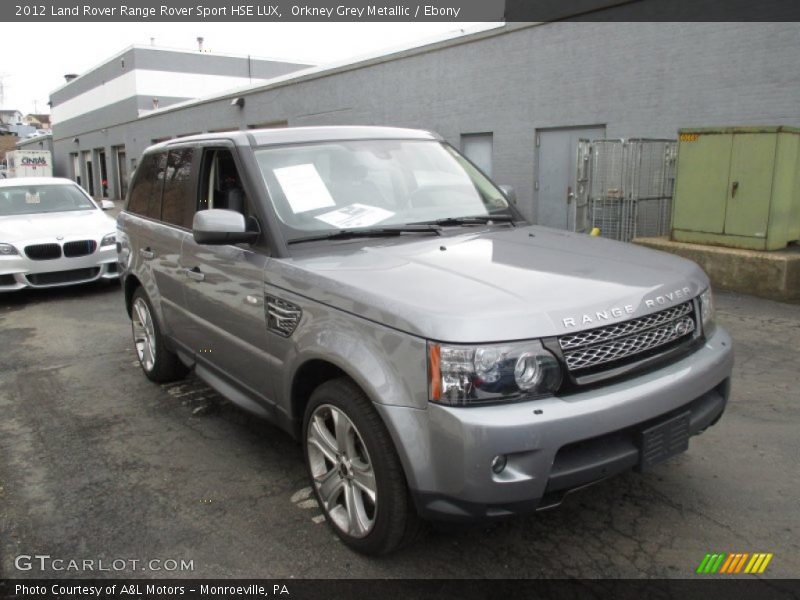 Orkney Grey Metallic / Ebony 2012 Land Rover Range Rover Sport HSE LUX