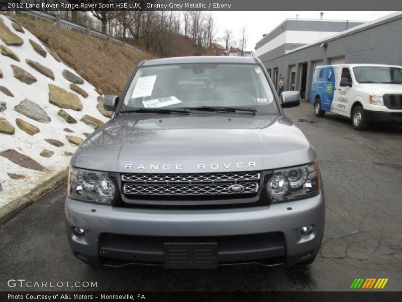 Orkney Grey Metallic / Ebony 2012 Land Rover Range Rover Sport HSE LUX