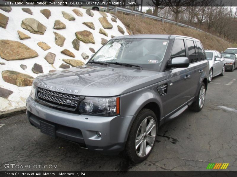 Orkney Grey Metallic / Ebony 2012 Land Rover Range Rover Sport HSE LUX