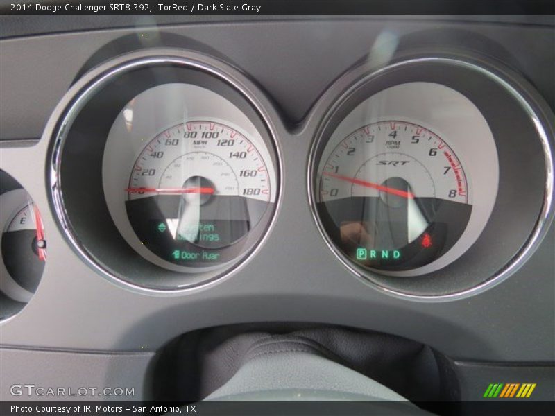 TorRed / Dark Slate Gray 2014 Dodge Challenger SRT8 392