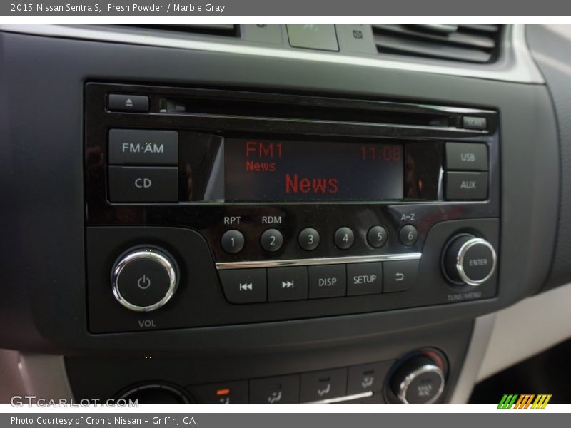 Fresh Powder / Marble Gray 2015 Nissan Sentra S