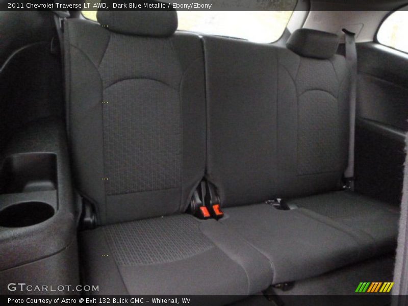 Dark Blue Metallic / Ebony/Ebony 2011 Chevrolet Traverse LT AWD