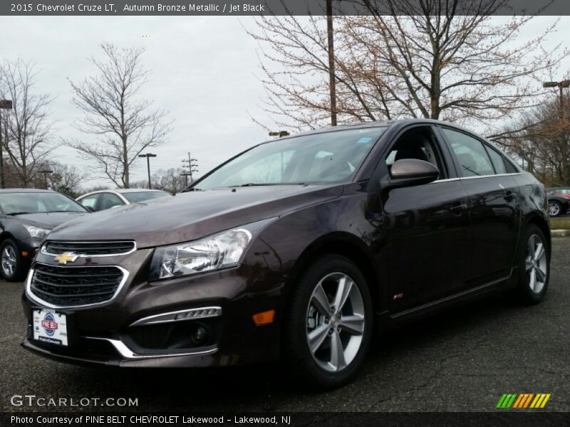Autumn Bronze Metallic / Jet Black 2015 Chevrolet Cruze LT