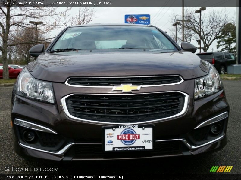 Autumn Bronze Metallic / Jet Black 2015 Chevrolet Cruze LT