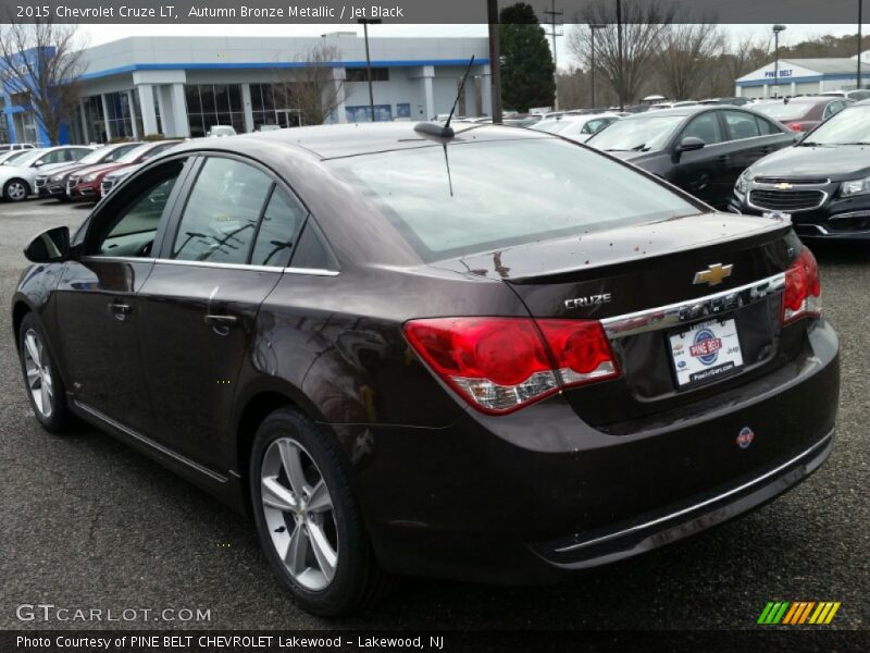 Autumn Bronze Metallic / Jet Black 2015 Chevrolet Cruze LT