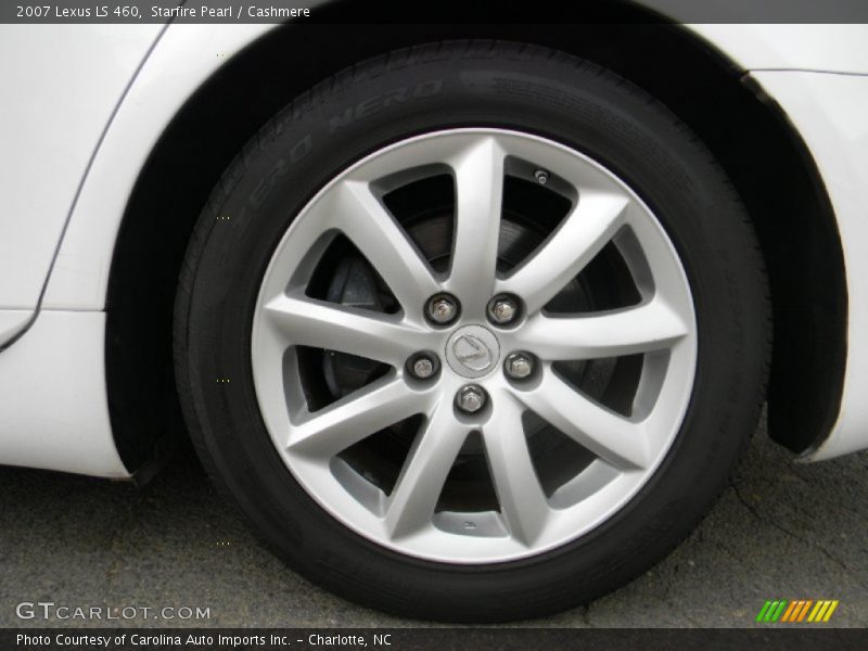 Starfire Pearl / Cashmere 2007 Lexus LS 460