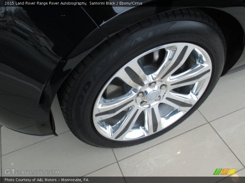 Santorini Black / Ebony/Cirrus 2015 Land Rover Range Rover Autobiography