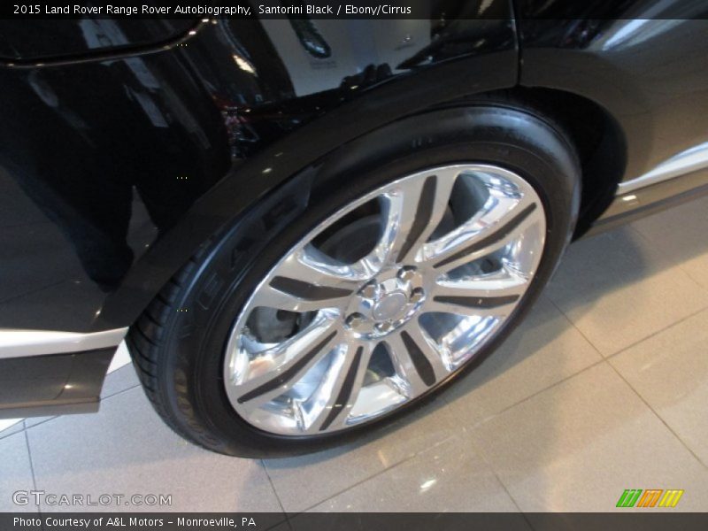 Santorini Black / Ebony/Cirrus 2015 Land Rover Range Rover Autobiography
