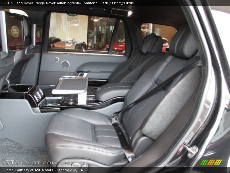 Santorini Black / Ebony/Cirrus 2015 Land Rover Range Rover Autobiography