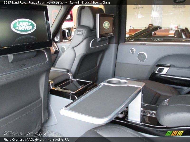 Santorini Black / Ebony/Cirrus 2015 Land Rover Range Rover Autobiography