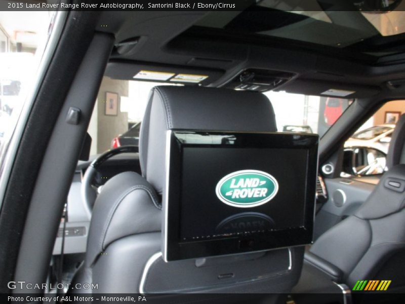 Santorini Black / Ebony/Cirrus 2015 Land Rover Range Rover Autobiography