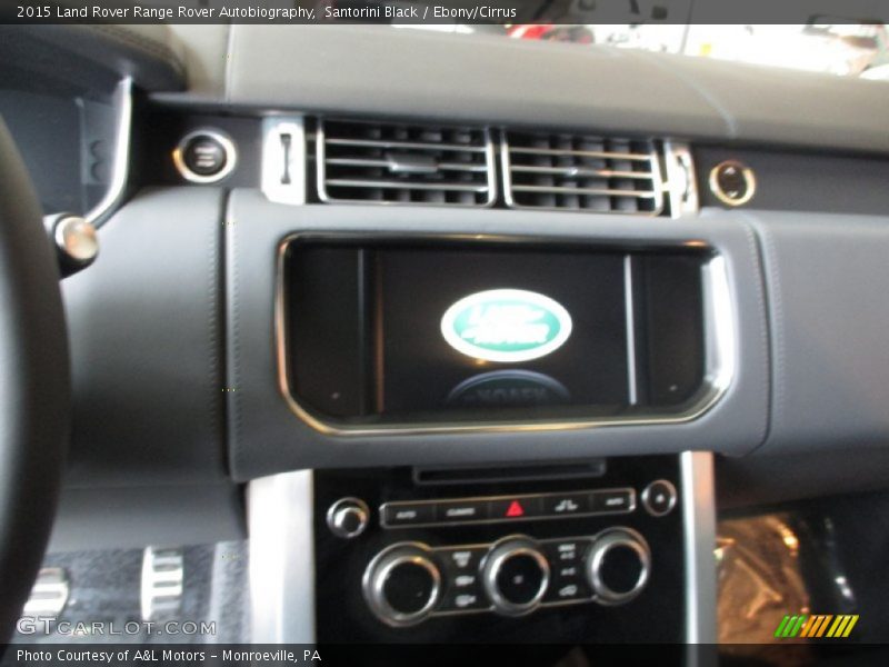 Santorini Black / Ebony/Cirrus 2015 Land Rover Range Rover Autobiography