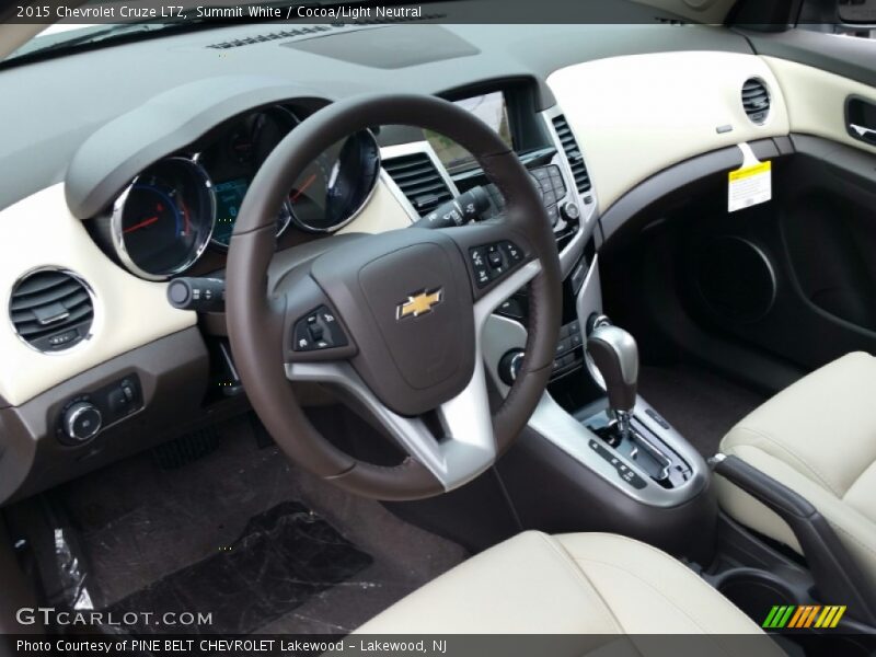  2015 Cruze LTZ Cocoa/Light Neutral Interior