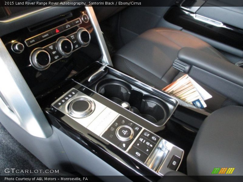 Santorini Black / Ebony/Cirrus 2015 Land Rover Range Rover Autobiography