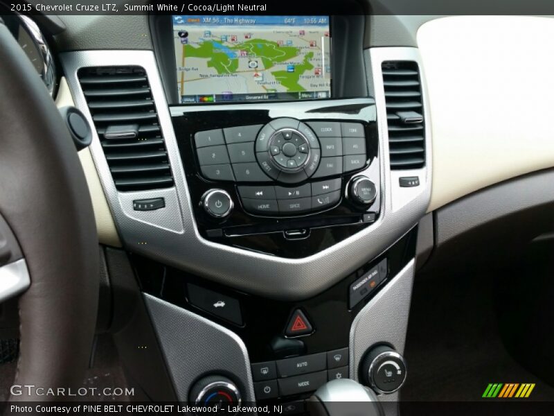 Controls of 2015 Cruze LTZ