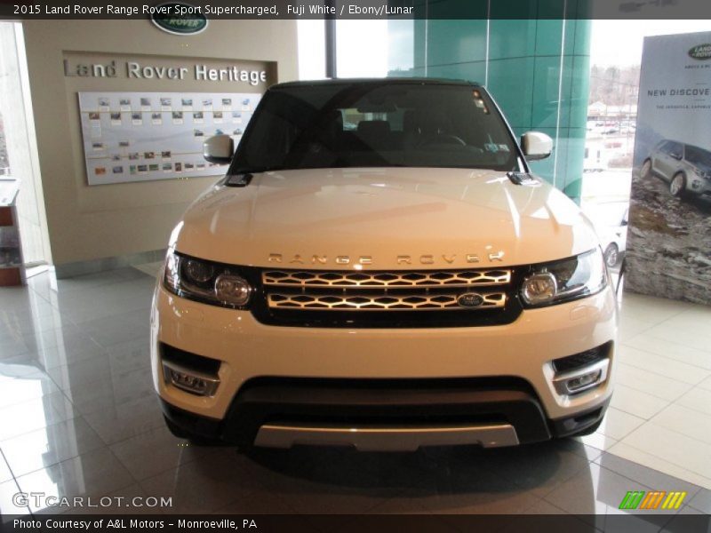 Fuji White / Ebony/Lunar 2015 Land Rover Range Rover Sport Supercharged