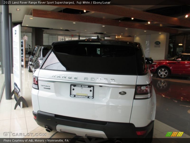 Fuji White / Ebony/Lunar 2015 Land Rover Range Rover Sport Supercharged