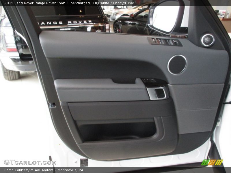 Fuji White / Ebony/Lunar 2015 Land Rover Range Rover Sport Supercharged