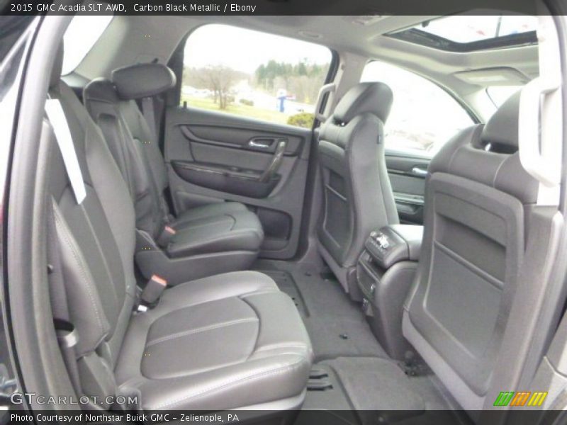 Carbon Black Metallic / Ebony 2015 GMC Acadia SLT AWD