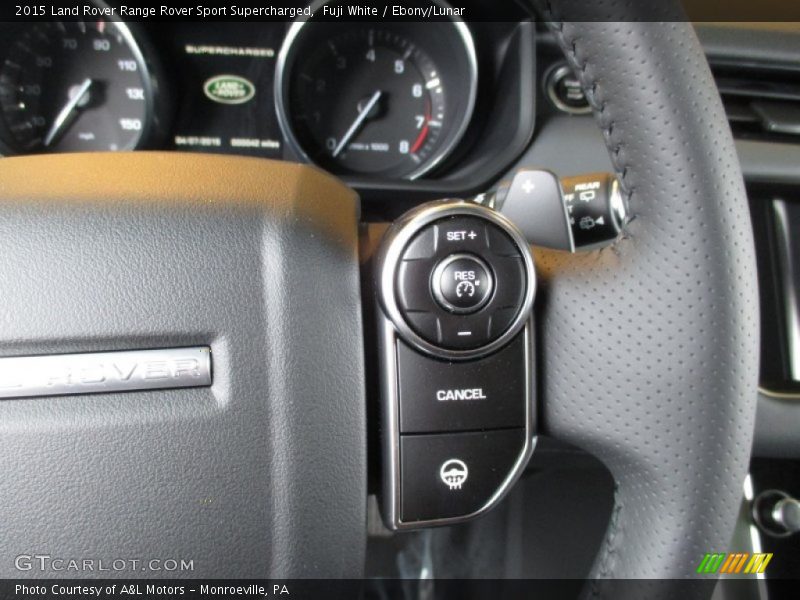 Controls of 2015 Range Rover Sport Supercharged
