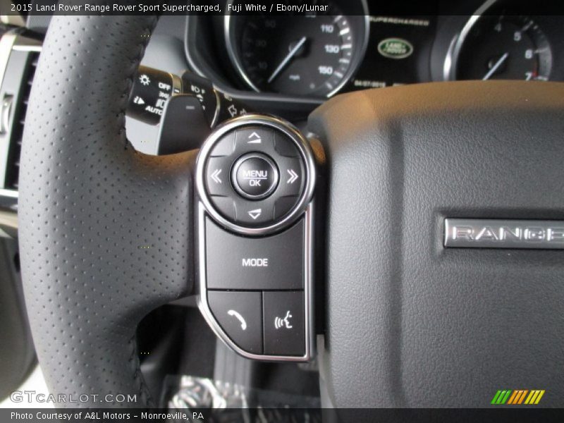 Controls of 2015 Range Rover Sport Supercharged