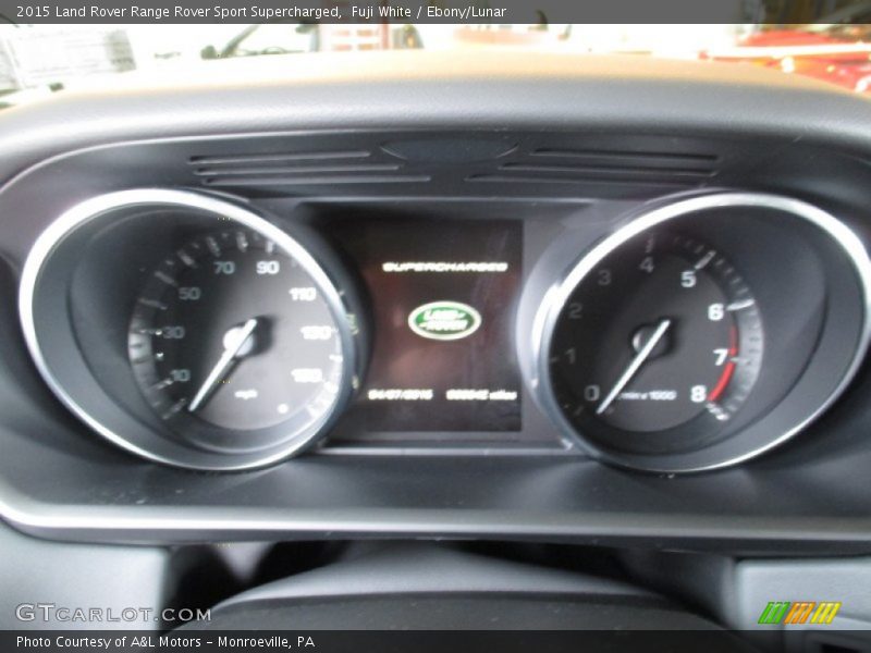 Fuji White / Ebony/Lunar 2015 Land Rover Range Rover Sport Supercharged