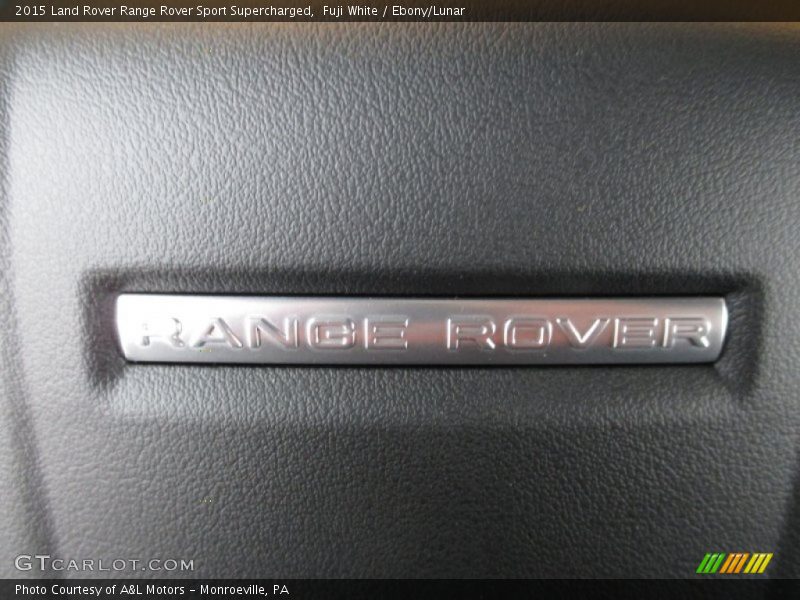Fuji White / Ebony/Lunar 2015 Land Rover Range Rover Sport Supercharged