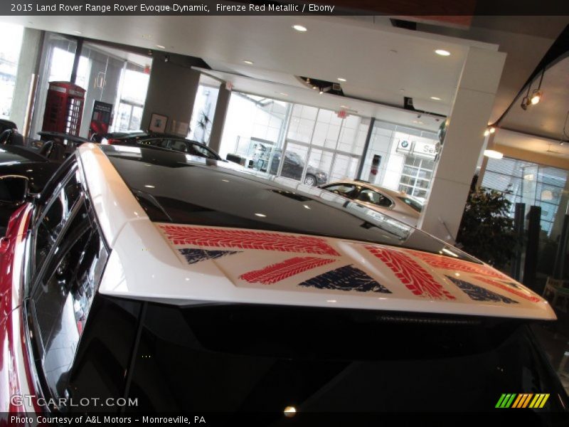 Firenze Red Metallic / Ebony 2015 Land Rover Range Rover Evoque Dynamic