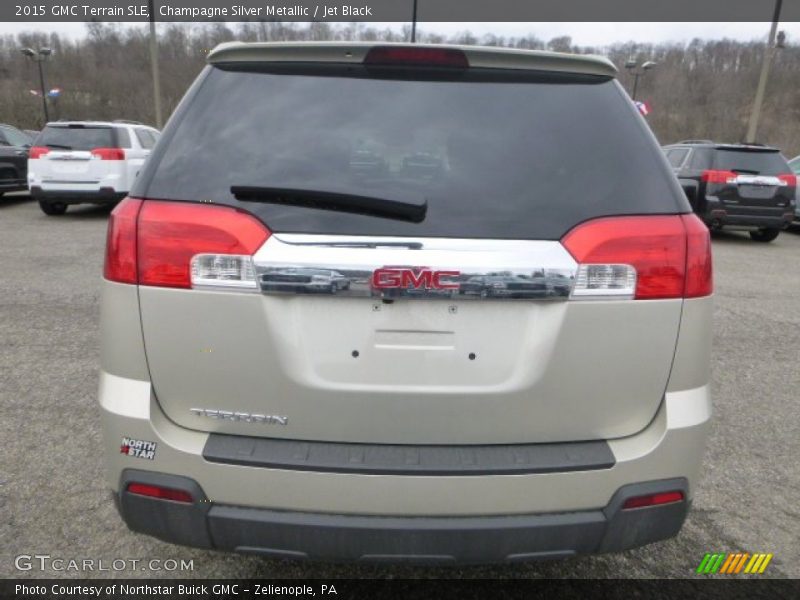 Champagne Silver Metallic / Jet Black 2015 GMC Terrain SLE