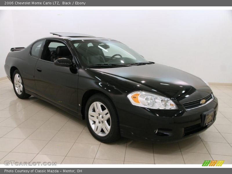 Black / Ebony 2006 Chevrolet Monte Carlo LTZ