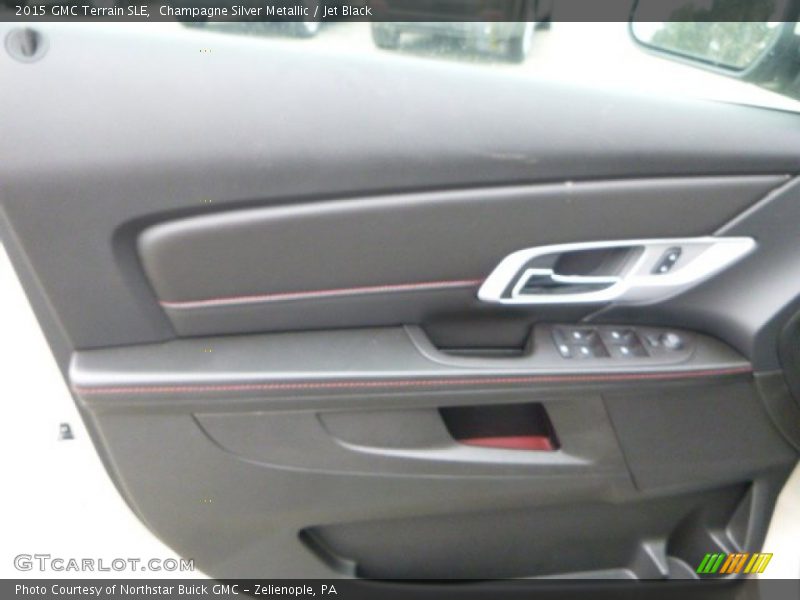 Champagne Silver Metallic / Jet Black 2015 GMC Terrain SLE