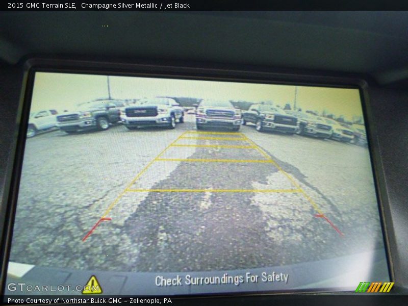 Champagne Silver Metallic / Jet Black 2015 GMC Terrain SLE