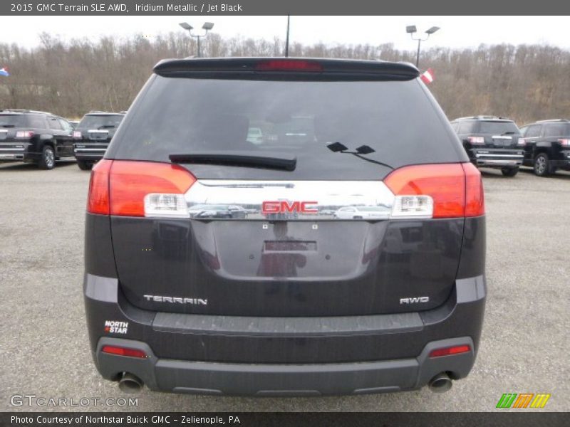 Iridium Metallic / Jet Black 2015 GMC Terrain SLE AWD