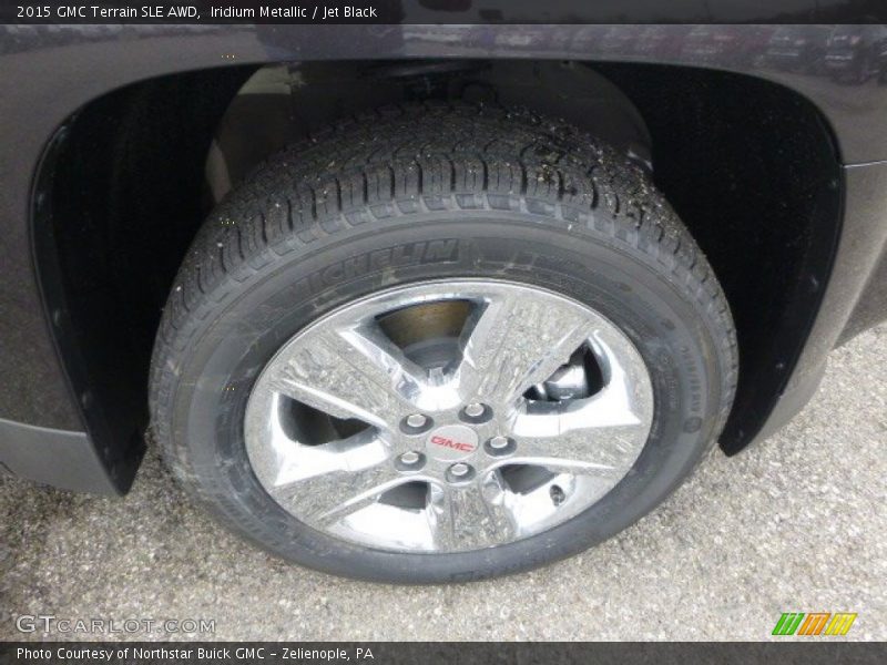 Iridium Metallic / Jet Black 2015 GMC Terrain SLE AWD