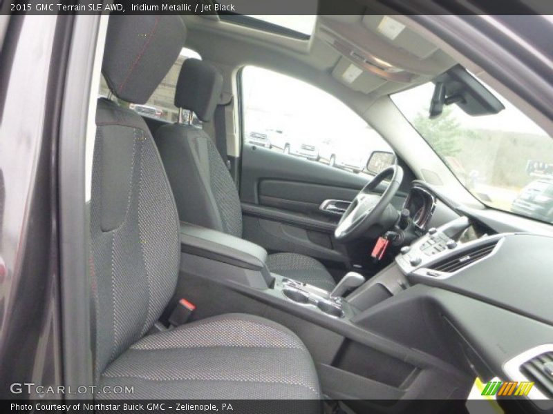 Iridium Metallic / Jet Black 2015 GMC Terrain SLE AWD