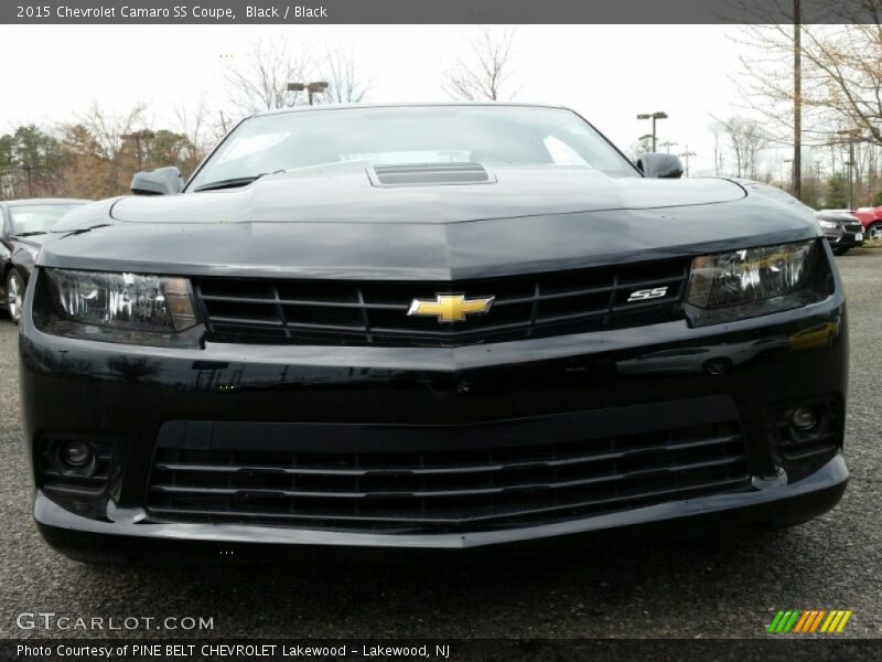 Black / Black 2015 Chevrolet Camaro SS Coupe