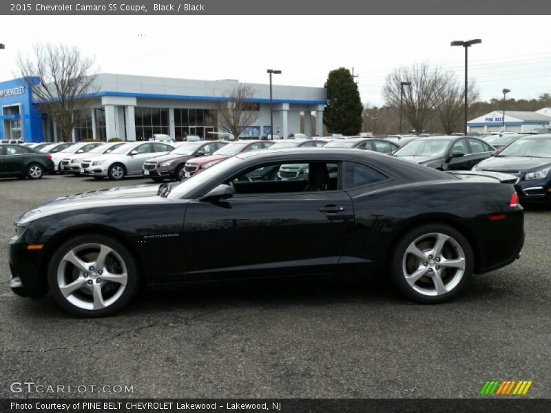 Black / Black 2015 Chevrolet Camaro SS Coupe